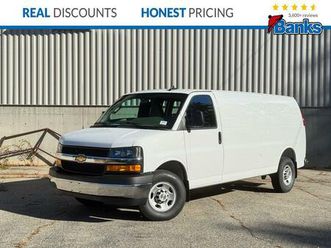new 2025 chevrolet express 3500 rwd 3500 extended wheelbase wt