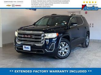 certified 2022 gmc acadia awd slt