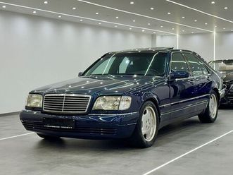 mercedes-benz s 500 w140 mopf 5 gang automatik pdc/navi/memory