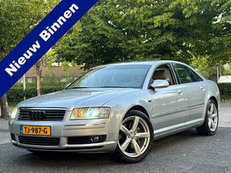 audi a8 4.2 quattro lang pro line v8 340pk+ quattro 20”s8-pano-xen!