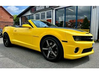 chevrolet camaro ss convertible 6,2 v8 clean carfax
