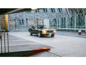 1967 chevrolet camaro ss 350 black beauty