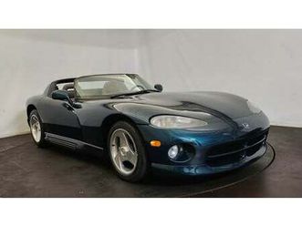 1995 dodge viper vert manuel, 6 vitesses conduite à gauch...