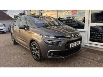 2019 citroen c4 1.2 puretech flair euro 6 (start/stop) 5dr mpv petrol manual