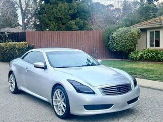 2010 infiniti g37 convertible rwd