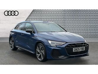 2025 audi a3 35 tfsi black edition 5dr s tronic