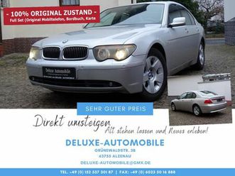 bmw 730d - leder sportsitze, s-dach, full set!