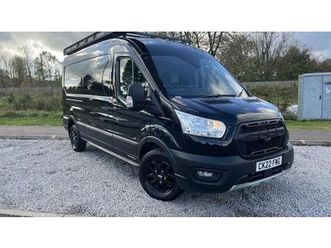 2022 ford transit 2.0 ecoblue 170ps h2 trail van medium roof van diesel manual