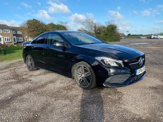 2016 mercedes-benz cla cla 180 amg line 4dr tip auto saloon petrol automatic