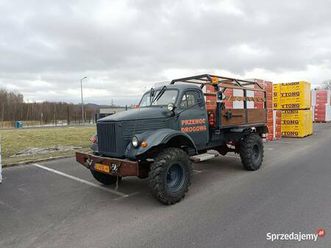 gaz 63 1961r zabytek zabytkowy 4x4 4wd maz kraz zamiana dodge power wagon pasiecznik - sprzedajemy.pl