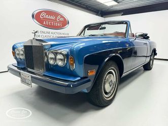 1979 rolls-royce corniche i
