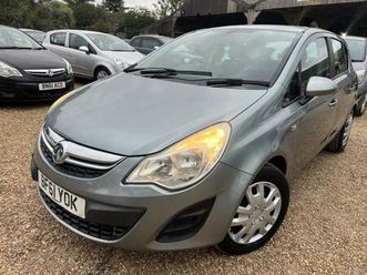 2011 vauxhall corsa 1.2 ecoflex excite 5dr easytronic [ac] hatchback petrol automatic