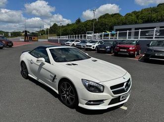 2016 mercedes sl400 2look edition pearlescent white, glass roof, amg, low miles