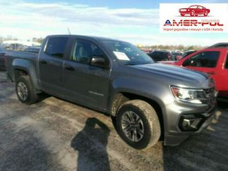 chevrolet colorado 2021, 3.6l, 4x4, z71, od ubezpieczalni warszawa