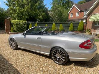 5.4 clk55 amg cabriolet 2dr