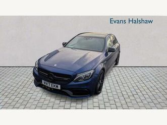 4.0 c63 v8 biturbo amg (premium) spds mct euro 6 (start/stop) 5dr