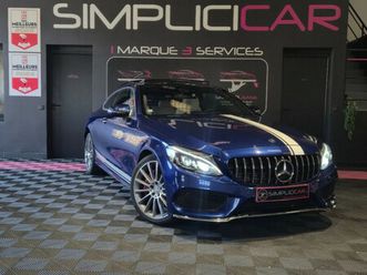 mercedes classe c coupe 250 d 9g-tronic sportline garantie 12 mois