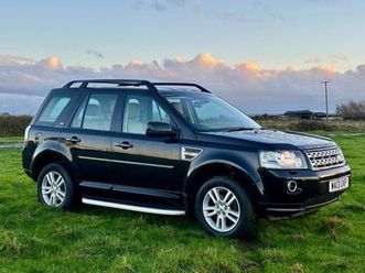 2013 land rover freelander 2.2 sd4 xs 5dr auto estate diesel automatic