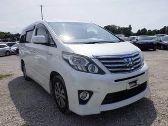 2012 toyota alphard hybrid sr 2.4 mpv hybrid automatic