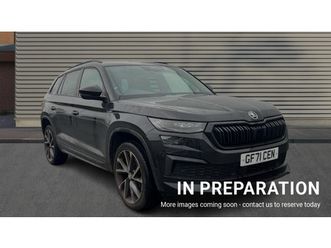 škoda kodiaq kodiaq 2.0 tsi 190 sport line 4x4 5dr dsg [7 seat]