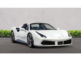 ferrari 488 convertible spider 2dr auto