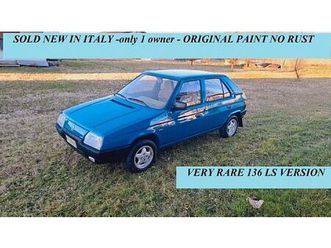skoda favorit 136 ls sold new in italy ! only 1 owner