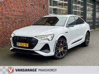 audi e-tron sportback s quattro 95 kwh virtualcockpit/nightv — audi — marktplaats