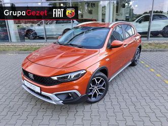 fiat tipo cross 100km pomarańczowy paprika zarejestrowany fv23% blackweek