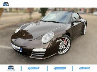 porsche 911 carrera 4 s type 997 cabriolet boite manuelle