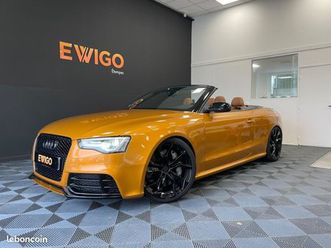 audi rs5 cabriolet 4.2l fsi 450ch quattro s-tronic bva ligne sur mesure admission eventuri