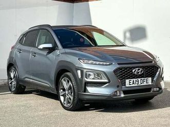 2019 hyundai kona 1.0 t-gdi premium suv 5dr petrol manual euro 6 (start/stop) (120 ps) suv petrol manual