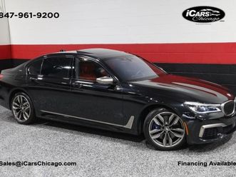 2017 bmw 7-series m760i xdrive v12 69,943 miles heated cooled seats servi