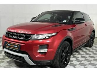 2012 land rover range rover evoque 2.0 si4 dynamic coupe