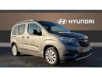 2021 vauxhall combo life 1.2 turbo 130 elite 5dr auto [7 seat] petrol estate estate petrol automatic