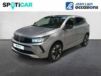 opel grandland 2023 - gris métallisée - grandland 1.5 diesel 130 ch bva8 elegance business