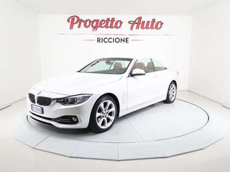 serie 4 cabrio 420d luxury 184cv aut pelle