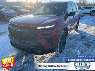 2026 chevrolet traverse rs - super cruise - park assist - $488 b