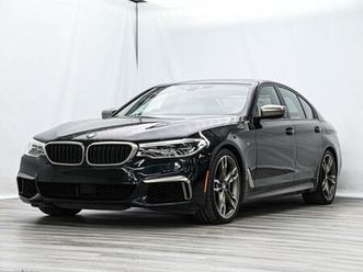 2019 bmw 5 series m550i xdrive + jamais accidente + seulement 55600k