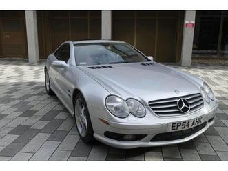 mercedes-benz sl left hand drive 5.5 sl600 convertible 2dr petrol automatic (346 g/km 500 bhp)