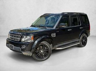 2016 land rover lr4 hse silver edition 4x4 4wd suv