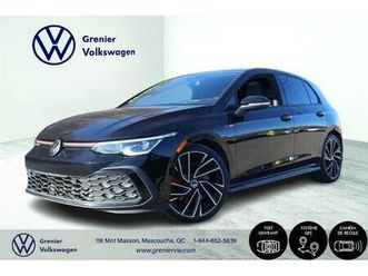 2022 volkswagen golf gti performance ,1 propriétaire, jamais accidente toit