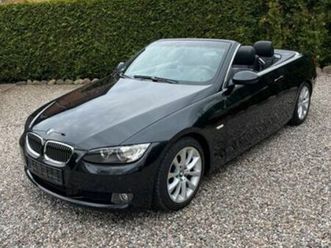 bmw 325i cabrio e93 automatik, leder schwarz