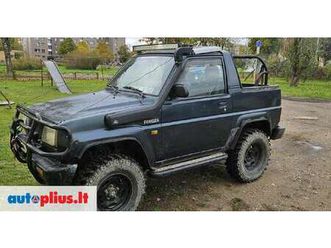 daihatsu feroza, 1.6 l., off-road / crossover