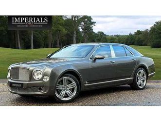 2012 bentley mulsanne gris automatique conduite à droite...