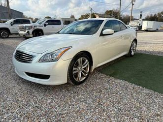 2009 infiniti g37 convertible