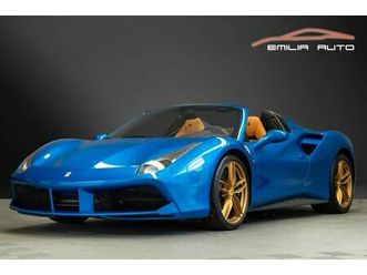 ferrari 488 spider, carbon, ferrari approved
