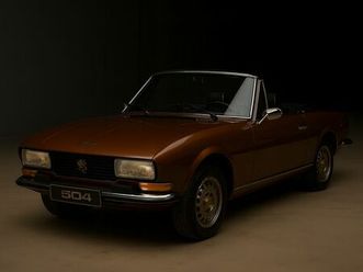 peugeot 504 v6 cabriolet