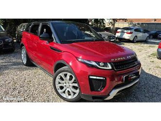 tres belle range rover evoque hse phase 2 dynamic mark iv 2.0 td4 150 ch annee 2017 131 000 km toit panoramique gps cuir xenon camera 1er proprietaire carnet co
