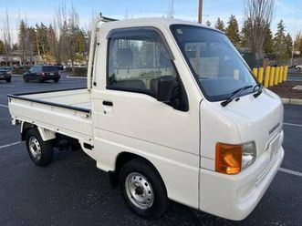 #37 1999 subaru sambar ,4x4, ac, extra-low. arriving in november
