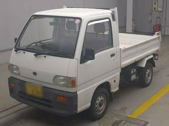 #42 1995 subaru sambar 4x4,dump, extra low gear. arriving in dessember